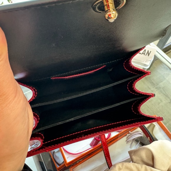 Bvlgari Patent Leather Small Serpenti Forever Handle Bag - Picture 8 of 10